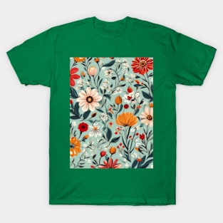 Cute flowers pattern gift ideas T-Shirt